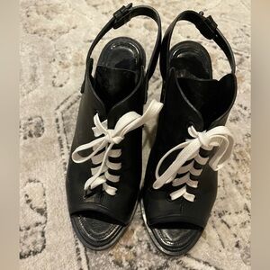 Rag & Bone super cute lace up heels. Made in Italy